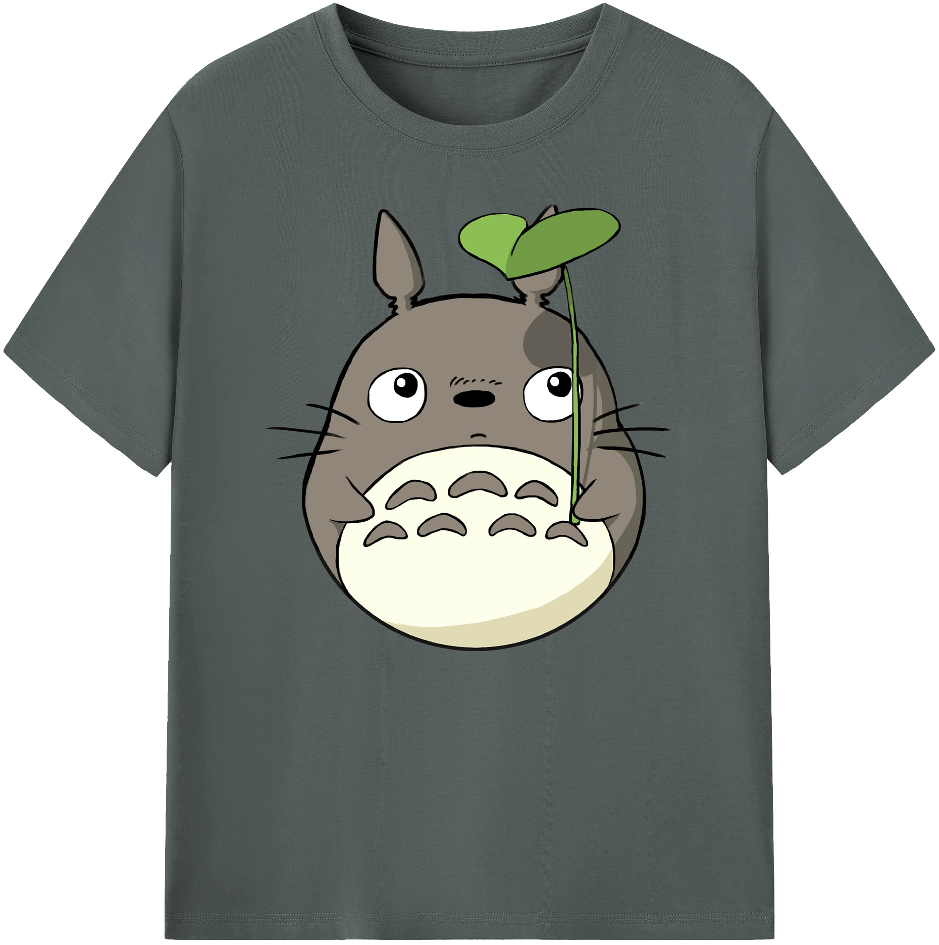 （画像用） となりのトトロ 草壁メイ 草壁サツキ My Neighbor Totoro Satsuki Kusakabe Mei Kusakabe 綿100％ メンズ半袖Tシャツ｜肌触りやわらか＆通気性